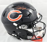 D'Andre Swift Autographed Chicago Bears F/S Speedflex Helmet - Beckett Hologram