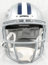 Staubach Dorsett Pearson Signed Cowboys F/S Speed Helmet - Beckett Hologram