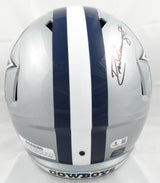 Staubach Dorsett Pearson Signed Cowboys F/S Speed Helmet - Beckett Hologram