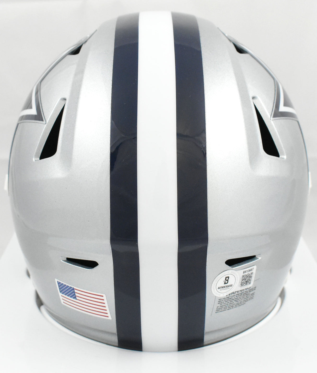 Roger Staubach Autographed Cowboys Mid-Size SpeedFlex Helmet - Beckett Holo