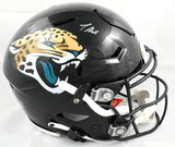 Travis Hunter Signed Jacksonville Jaguars F/S Speedflex Helmet - Beckett W Holo