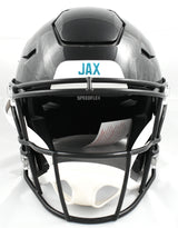 Travis Hunter Signed Jacksonville Jaguars F/S Speedflex Helmet - Beckett W Holo