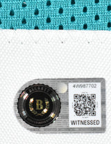 Travis Hunter Autographed Teal Pro Style Jersey - Beckett W Hologram