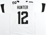 Travis Hunter Autographed White Pro Style Jersey - Beckett W Hologram