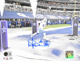 Dak Prescott Autographed Dallas Cowboys 8x10 On Field Photo - Beckett W Hologram