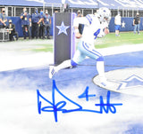 Dak Prescott Autographed Dallas Cowboys 8x10 On Field Photo - Beckett W Hologram