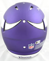 Randy Moss Signed Vikings F/S Speed Authentic Straight Cash Helmet - Beckett W