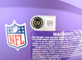 Randy Moss Signed Vikings F/S Speed Authentic Straight Cash Helmet - Beckett W