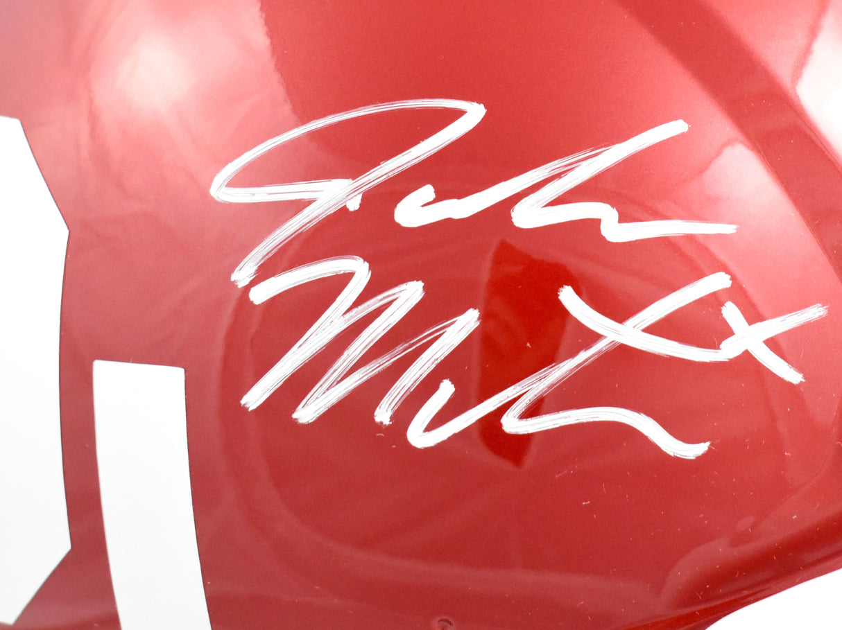 John Mateer Autographed Oklahoma Sooners F/S Speed Authentic Helmet - Beckett W