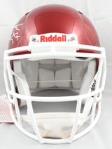 John Mateer Autographed Oklahoma Sooners F/S Speed Authentic Helmet - Beckett W