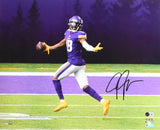 Justin Jefferson Autographed Minnesota Vikings 16x20 Smile Photo- Beckett W Holo