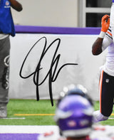 Justin Jefferson Autographed Minnesota Vikings 16x20 Catch Photo- Beckett W Holo