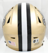 Drew Brees Signed New Orleans Saints Mid-Size SpeedFlex Helmet - Beckett W Holo