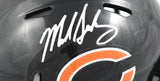 Mike Singletary Autographed Chicago Bears Speed Mini Helmet - Beckett W Hologram