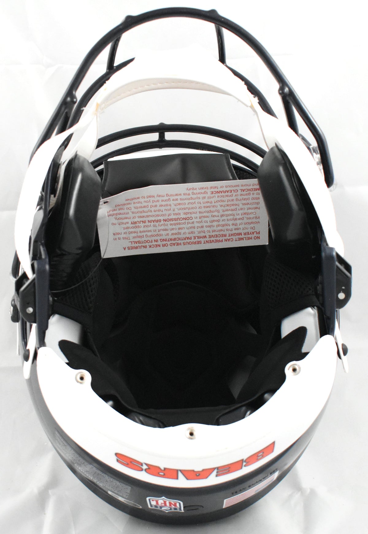 Mike Singletary Autographed Chicago Bears F/S Speedflex Helmet HOF - Beckett W
