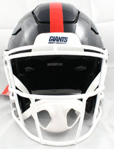 Phil Simms Autographed New York Giants F/S 80-99 Speedflex Helmet - Beckett W