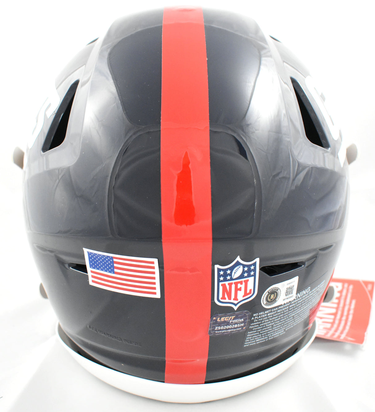 Phil Simms Autographed New York Giants F/S 80-99 Speedflex Helmet - Beckett W