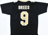 Drew Brees Autographed Black Pro Style Jersey - Beckett W Hologram