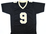 Drew Brees Autographed Black Pro Style Jersey - Beckett W Hologram