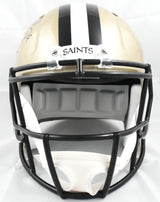 Drew Brees Autographed New Orleans Saints F/S Speed Helmet - Beckett W Hologram