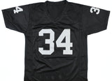 Bo Jackson Autographed Black Pro Style Jersey - Beckett W Hologram