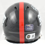 Phil Simms Autographed New York Giants 80-99 Speed Mini Helmet - Beckett W Holo