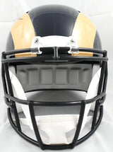 Marshall Faulk Autographed Rams F/S 00-16 Speed Helmet - Beckett W Hologram