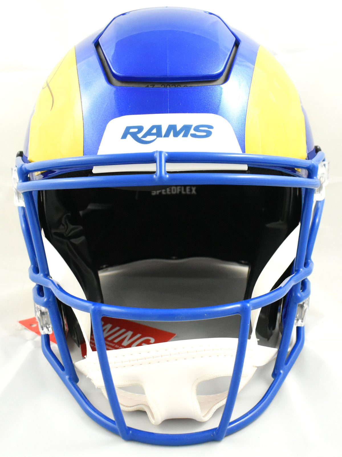 Kurt Warner Autographed Rams F/S 2026 Speedflex Helmet - Beckett W Hologram