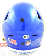 Torry Holt Autographed Rams F/S Speedflex Helmet - Beckett W Hologram