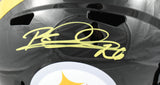 Rod Woodson Autographed Pittsburgh Steelers F/S Speed Helmet - Beckett W Holo