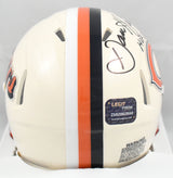 Dan Hampton Autographed Chicago Bears Retro Speed Mini Helmet w/HOF - Prova
