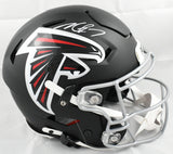 Michael Vick Autographed Atlanta Falcons F/S Speedflex Helmet - Beckett W Holo