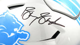 Barry Sanders Autographed Detroit Lions F/S Speedflex Helmet - Beckett W Holo
