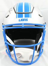 Barry Sanders Autographed Detroit Lions F/S Speedflex Helmet - Beckett W Holo