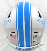 Barry Sanders Autographed Detroit Lions F/S Speedflex Helmet - Beckett W Holo