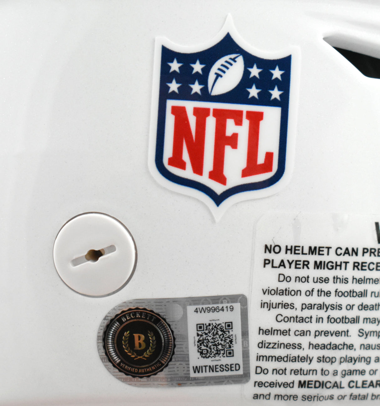 LaDainian Tomlinson Autographed Chargers F/S Speedflex Helmet - Beckett W Holo