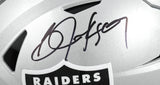 Bo Jackson Autographed Raiders F/S Speedflex Helmet - Beckett W Hologram