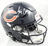 Jay Cutler Autographed Chicago Bears F/S Speedflex Helmet - Beckett W Hologram