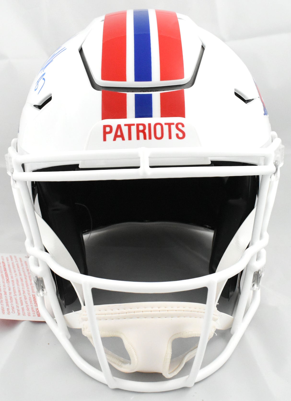Rob Gronkowski Signed New England Patriots F/S 82-89 Speedflex Helmet Beckett W