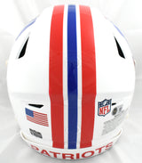 Rob Gronkowski Signed New England Patriots F/S 82-89 Speedflex Helmet Beckett W