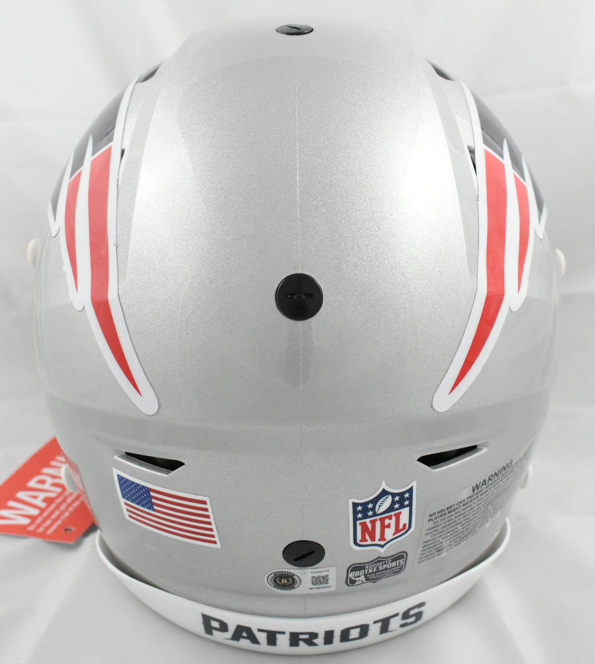 Rob Gronkowski Autographed Patriots F/S Speedflex Helmet - Beckett W Holo *Side