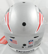 Rob Gronkowski Autographed Patriots F/S Speedflex Helmet - Beckett W Holo *Side