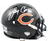 Jay Cutler Autographed Chicago Bears Speed Mini Helmet - Beckett W Hologram