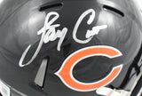 Jay Cutler Autographed Chicago Bears Speed Mini Helmet - Beckett W Hologram