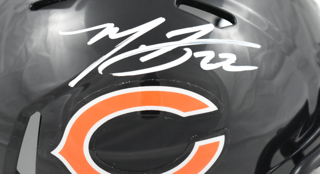 Matt Forte Autographed Chicago Bears Speed Mini Helmet - Beckett W Hologram