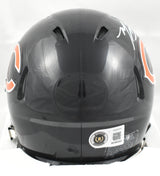 Matt Forte Autographed Chicago Bears Speed Mini Helmet - Beckett W Hologram