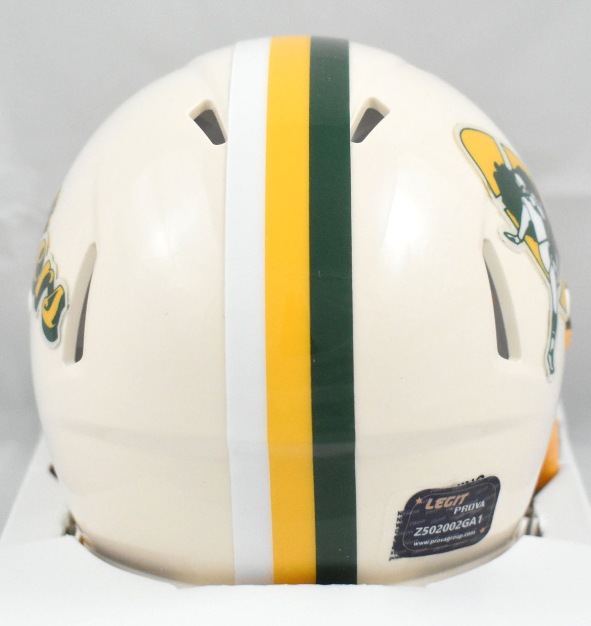 Sterling Sharpe Autographed Green Bay Packers Retro Speed Mini Helmet - Prova