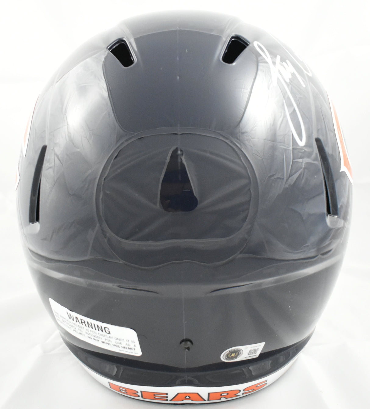 Jay Cutler Autographed Chicago Bears F/S Speed Helmet - Beckett W Hologram