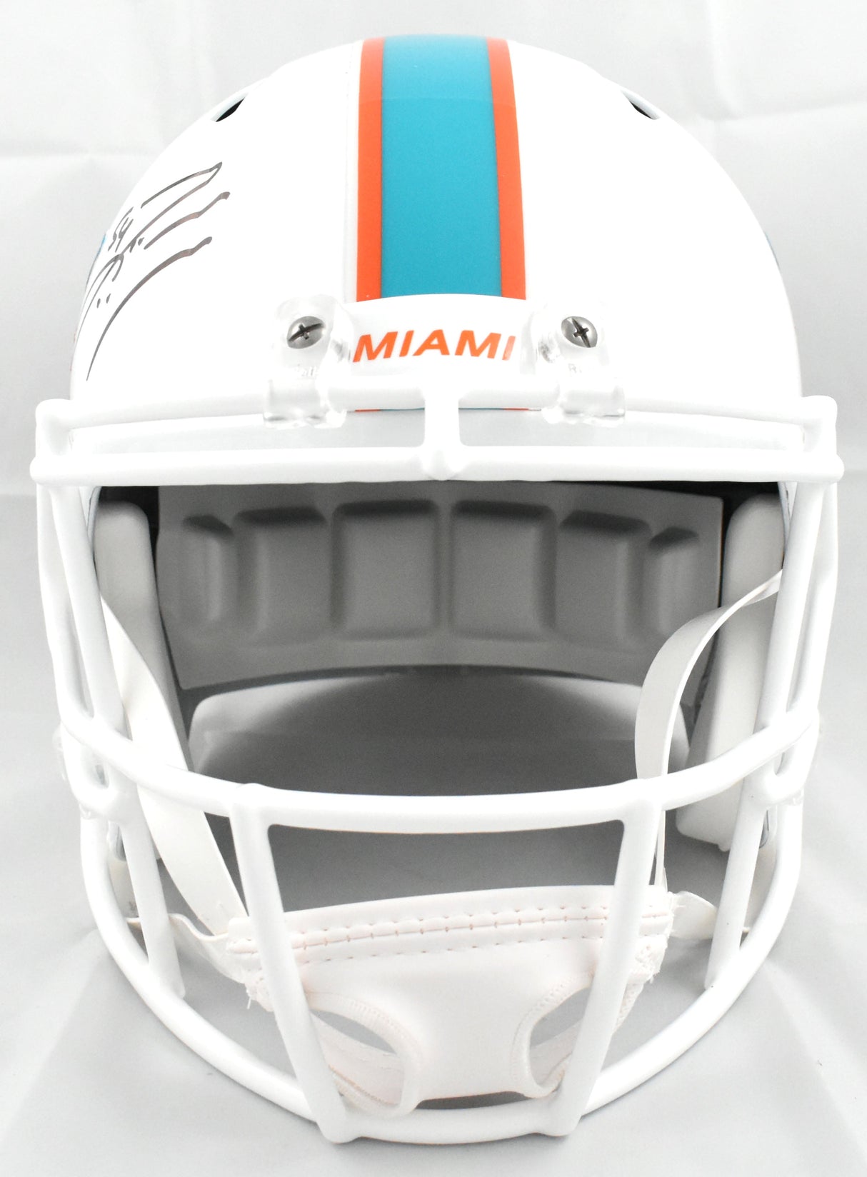 Zach Thomas Autographed Miami Dolphins F/S Speed Helmet - Beckett W Hologram