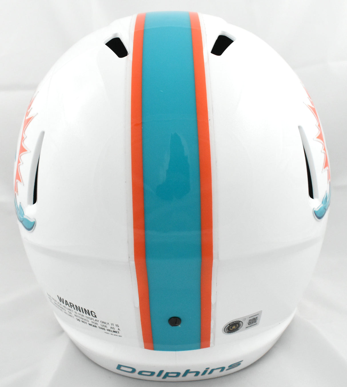 Zach Thomas Autographed Miami Dolphins F/S Speed Helmet - Beckett W Hologram